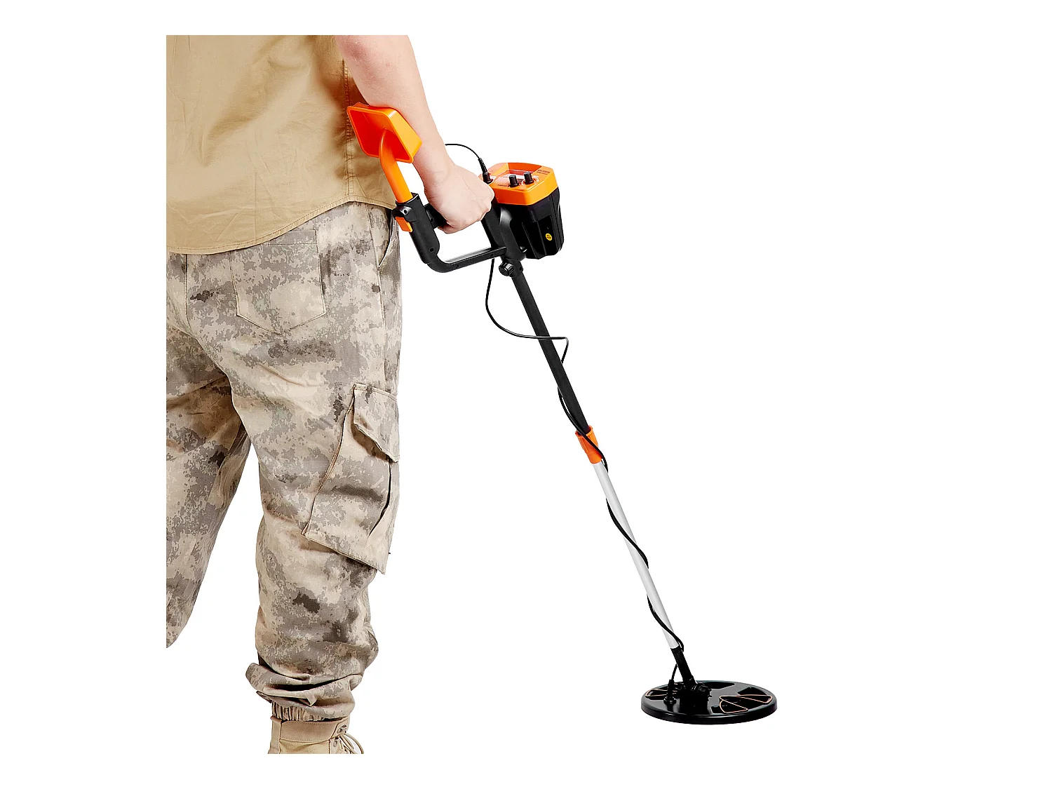 Détecteur de Métaux SucceBuy pour Adultes, Détecteur d'Or Professionnel, 20.32cm IP68 Étanche