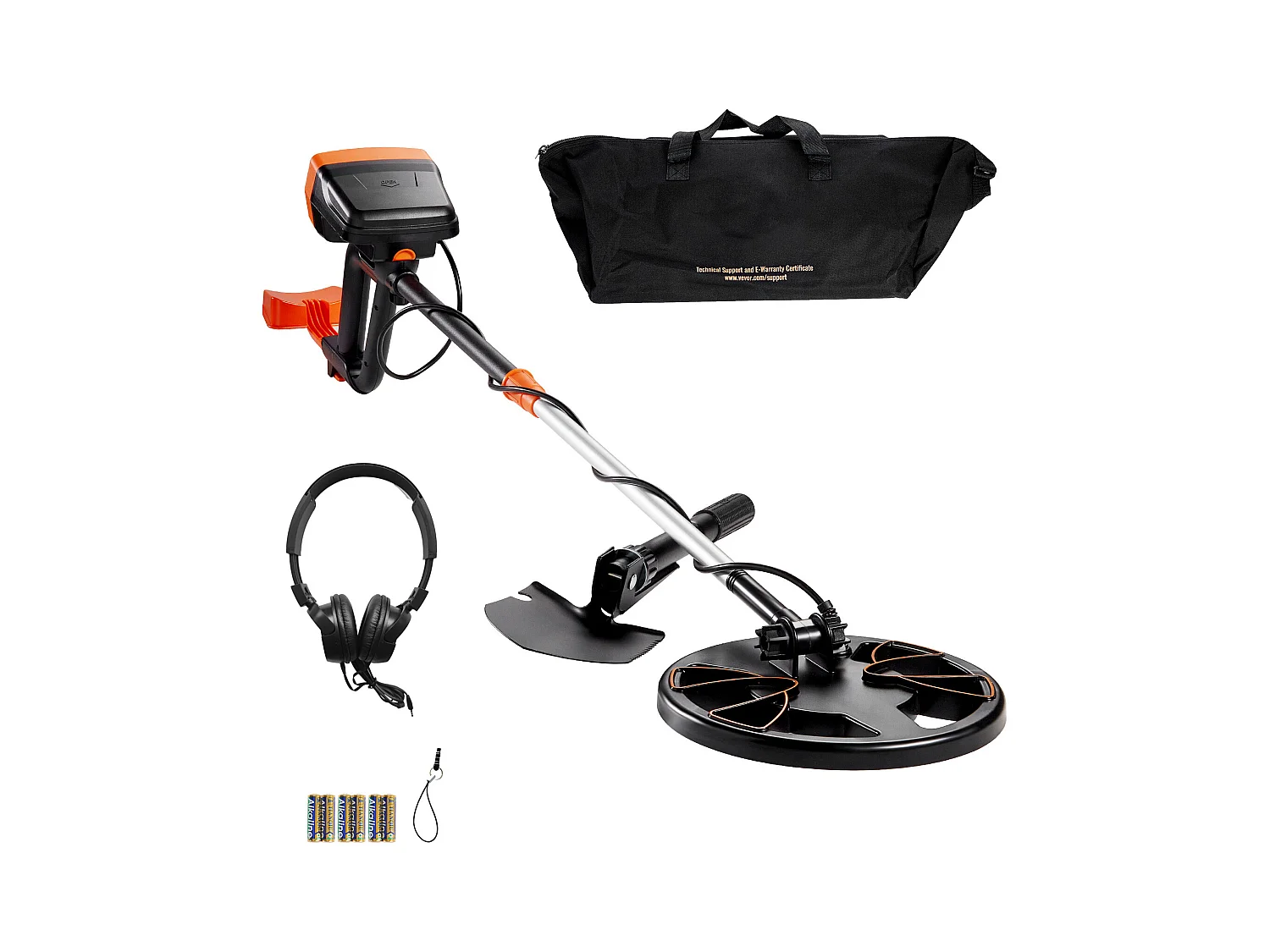 Metalldetektor für Erwachsene SucceBuy, Professioneller Golddetektor, 20.32cm, IP68 Wasserdicht