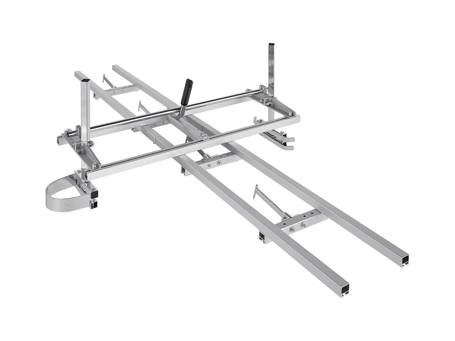 Guide - Chaîne SucceBuy de 35.56 - 91.44 cm pour Scie à Chaîne, Système de Rail en Aluminium de 274.32 cm