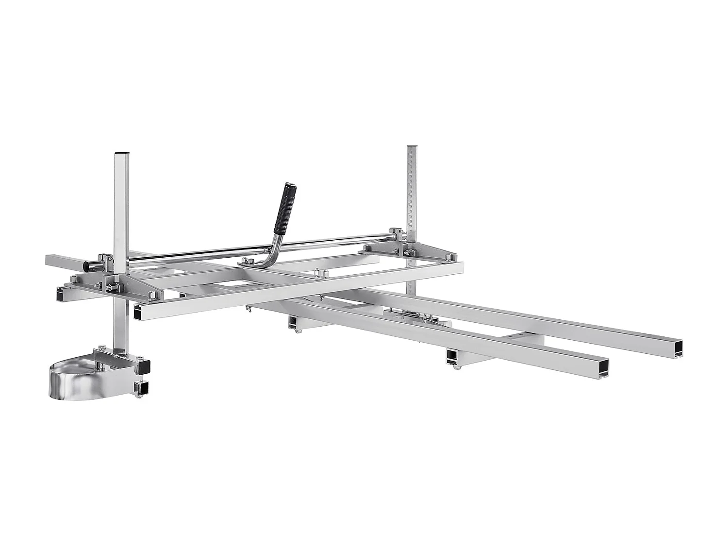 Guide - Chaîne SucceBuy de 35.56 - 91.44 cm pour Scie à Chaîne, Système de Rail en Aluminium de 274.32 cm