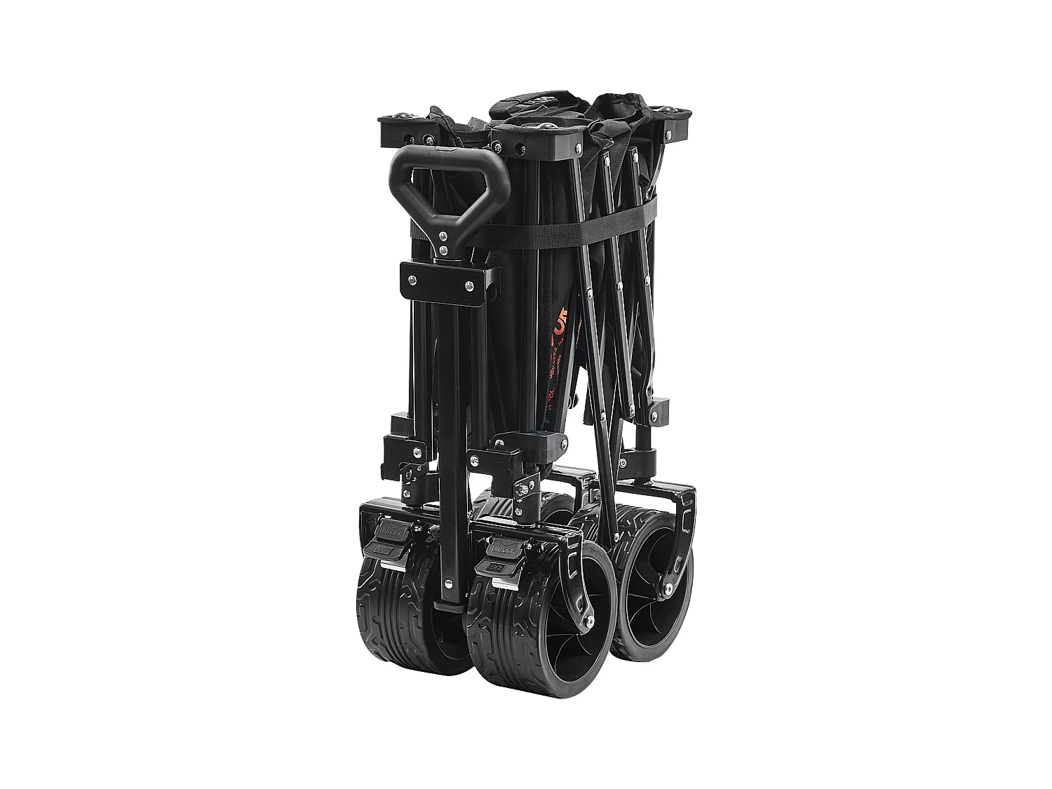 Chariot Pliable SucceBuy, Chariot de Plage Robuste de 220 L, Capacité de 330 lb