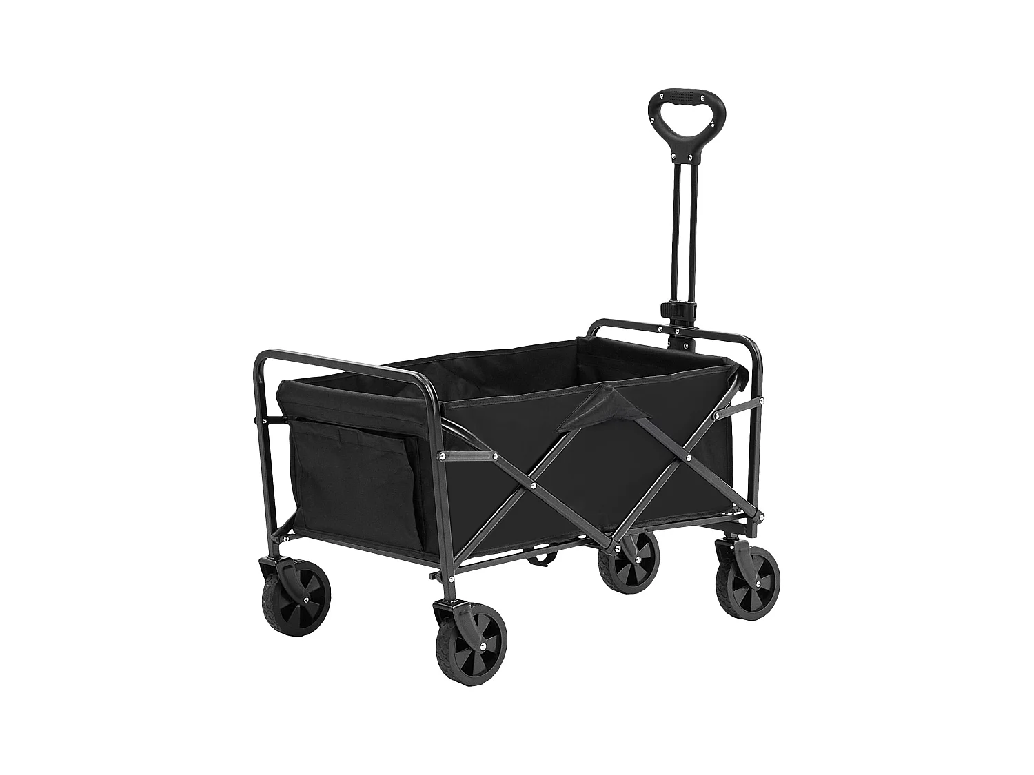 Chariot de Plage Pliable et Pliable SucceBuy, 2 pi3, Capacité de Charge de 220 lb