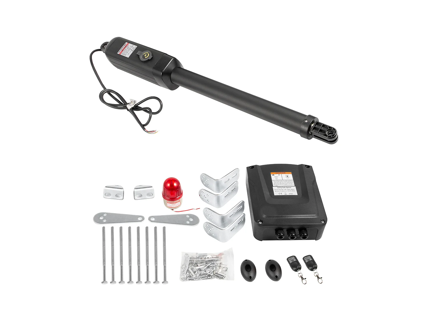 Ouvre-Porte à Double Battant SucceBuy, Ouvre-porte Automatique à Double Battant Robuste 300 Kg 2,7 m Longueur, pour Porte de Garage