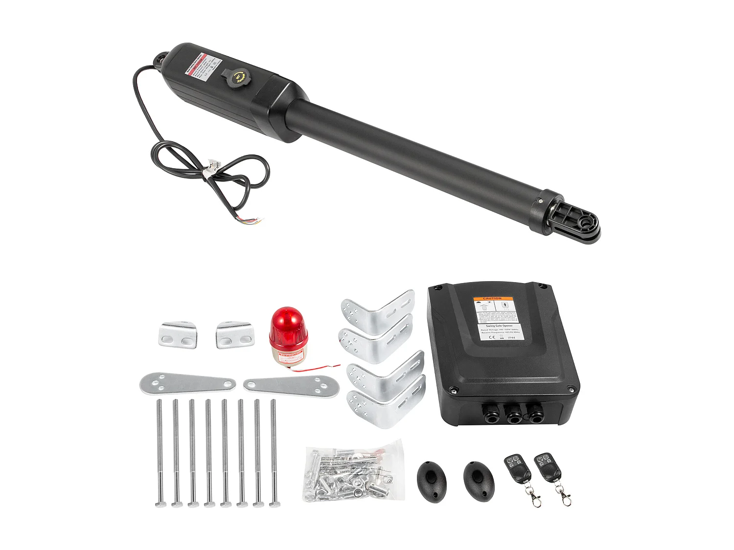 Ouvre-Porte à Double Battant SucceBuy, Ouvre-porte Automatique à Double Battant Robuste 300 Kg 2,7 m Longueur, pour Porte de Garage