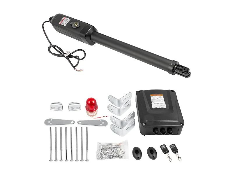 Ouvre-Porte à Double Battant SucceBuy, Ouvre-porte Automatique à Double Battant Robuste 300 Kg 2,7 m Longueur, pour Porte de Garage