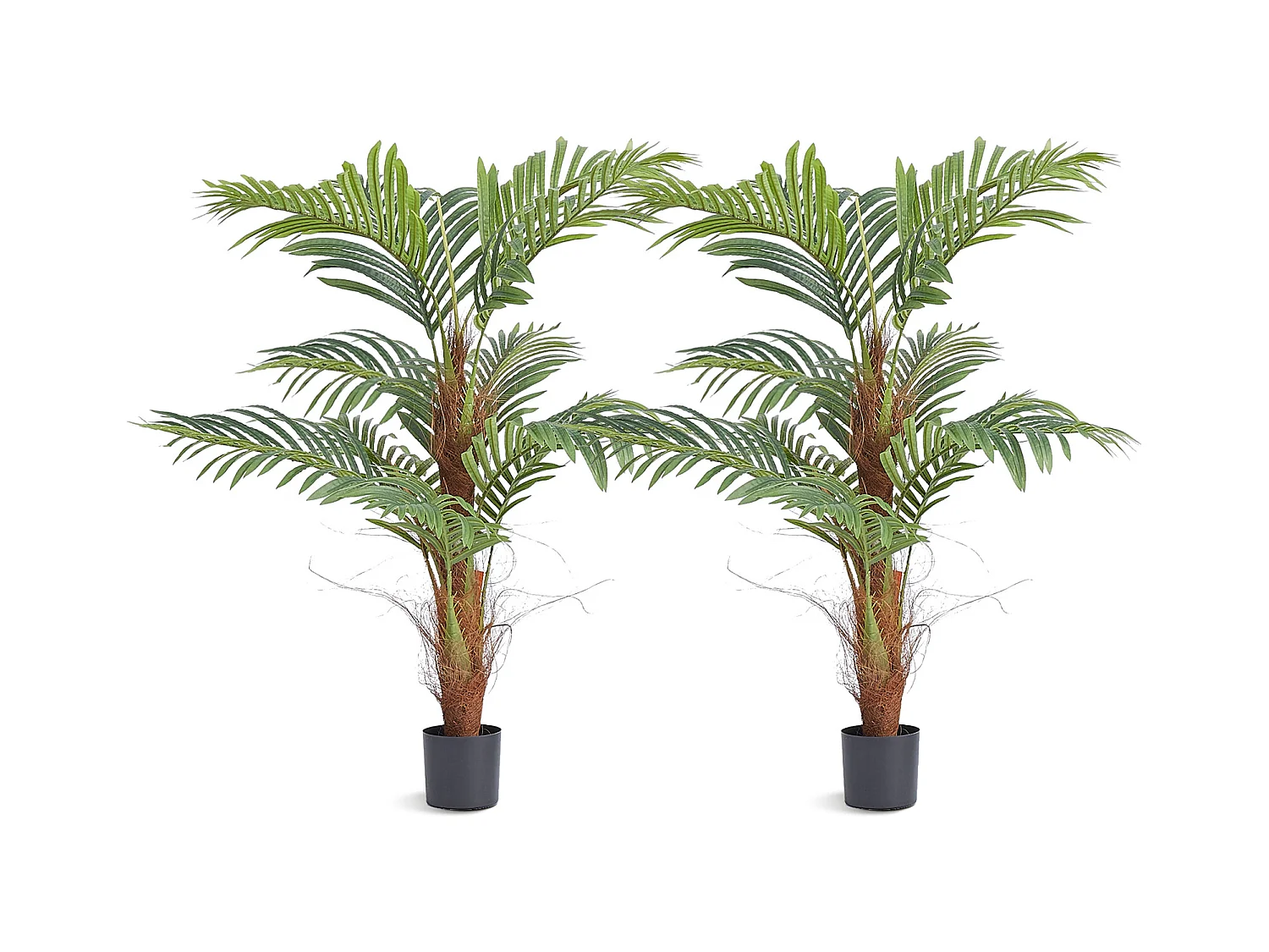 Palmier Areca Artificiel SucceBuy de 1.22m, Fausse Plante de Noix de Bétel Réaliste
