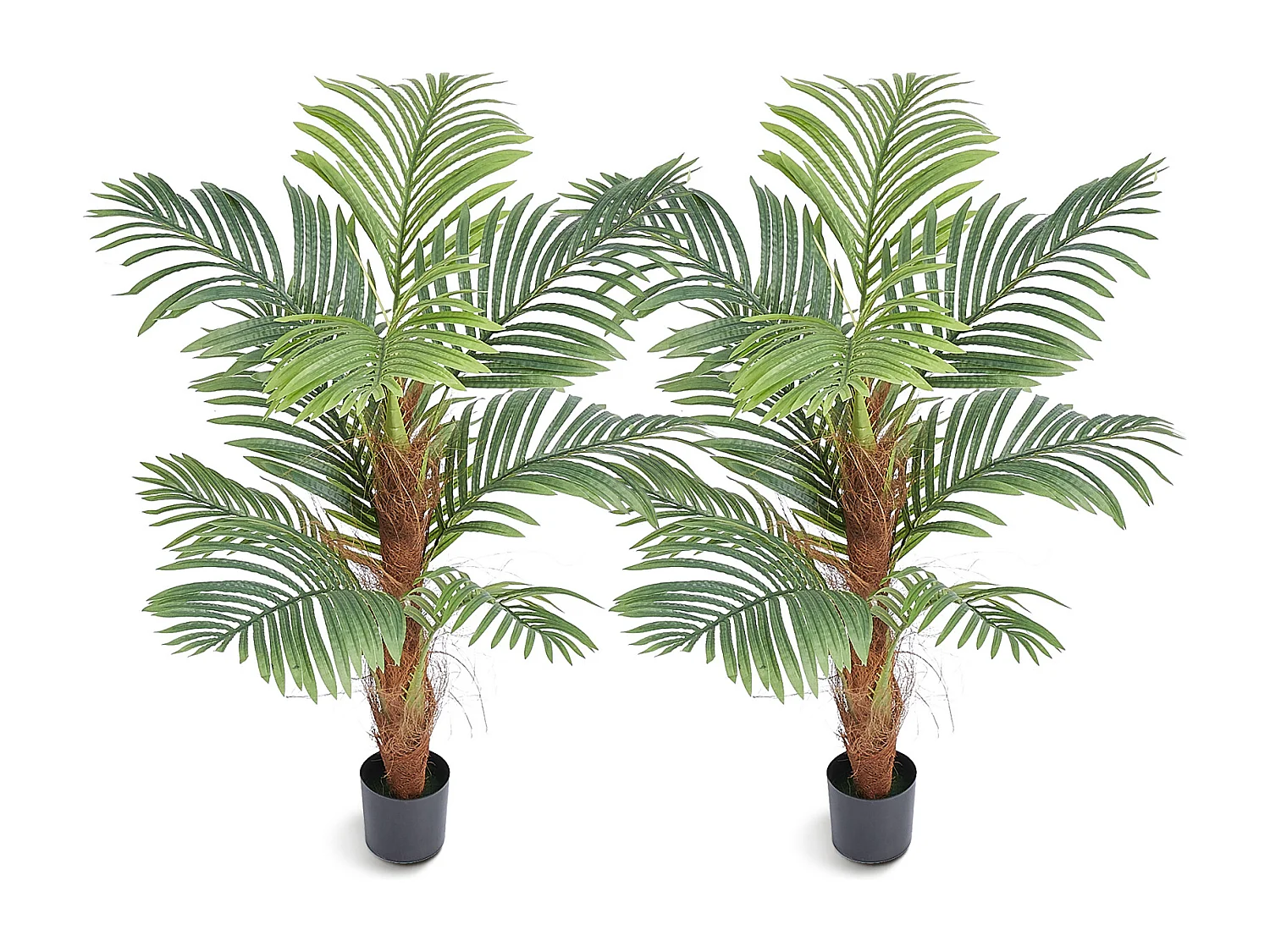 Palmier Areca Artificiel SucceBuy de 1.22m, Fausse Plante de Noix de Bétel Réaliste