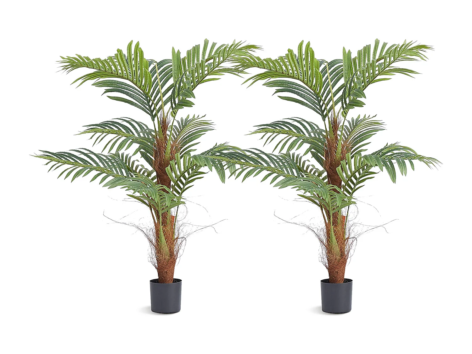 Palmier Areca Artificiel SucceBuy de 1.22m, Fausse Plante de Noix de Bétel Réaliste