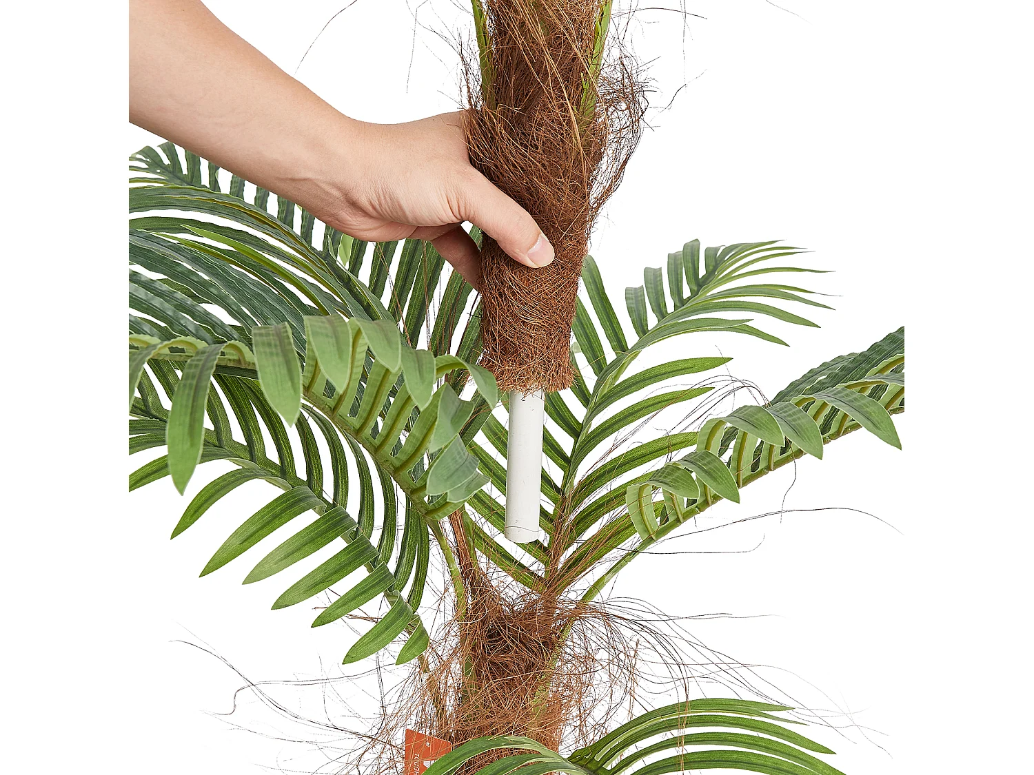 Palmier Areca Artificiel SucceBuy de 1.22m, Fausse Plante de Noix de Bétel Réaliste