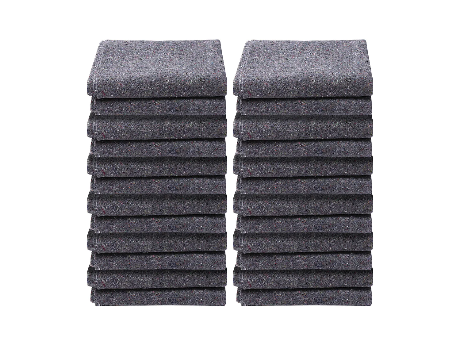 Couverture, SucceBuy Couvertures de Déménagement 182.9 x 137.2 CM Paquet de 12 Coussinets pour Meubles 21 lb/dz