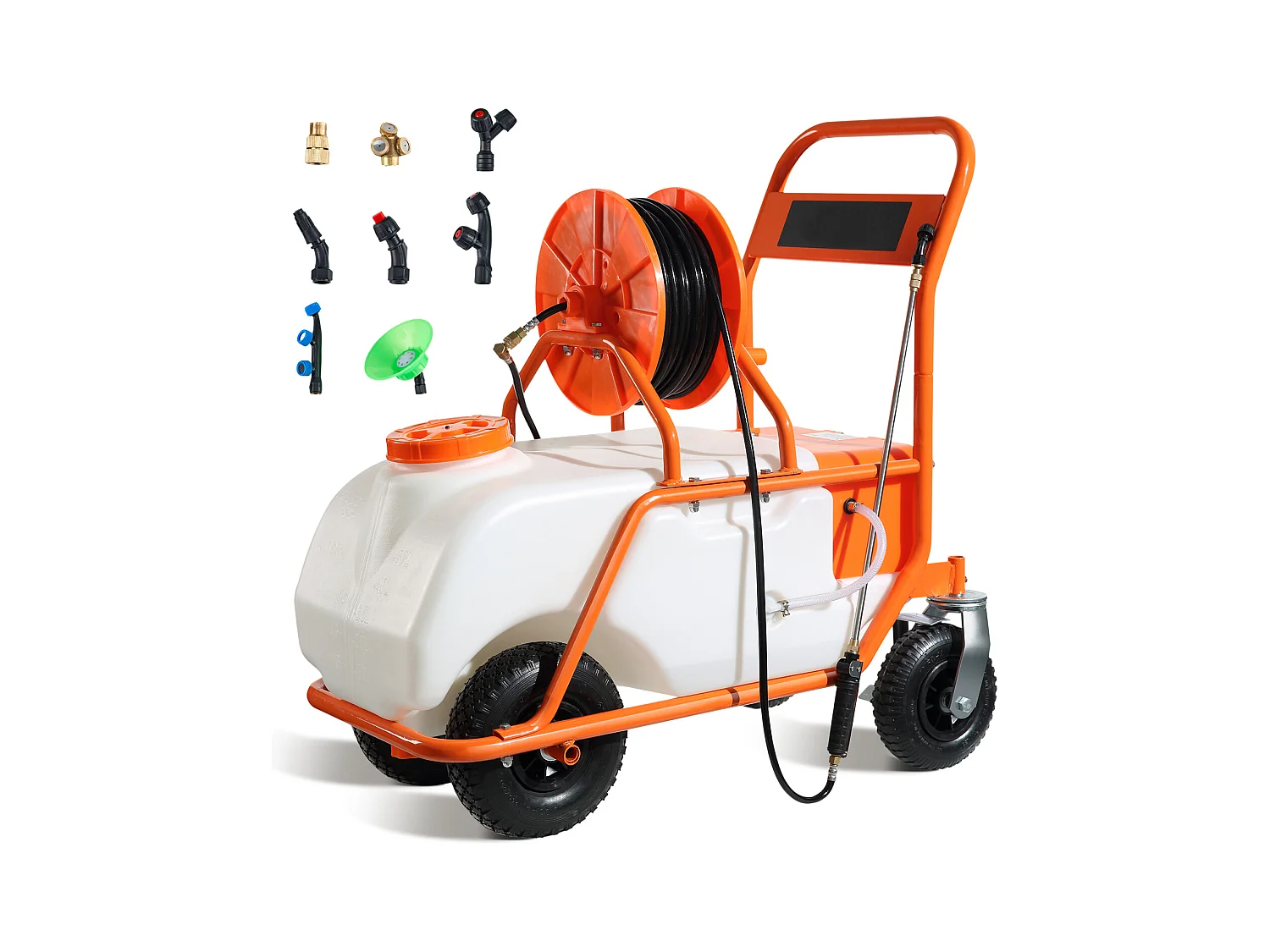 Pulvérisateur à Pression SucceBuy à Dos, 60 L, Pression Réglable 0 à 90 PSI, Pulvérisateur pour Jardin, Désherbage, Pulvérisation