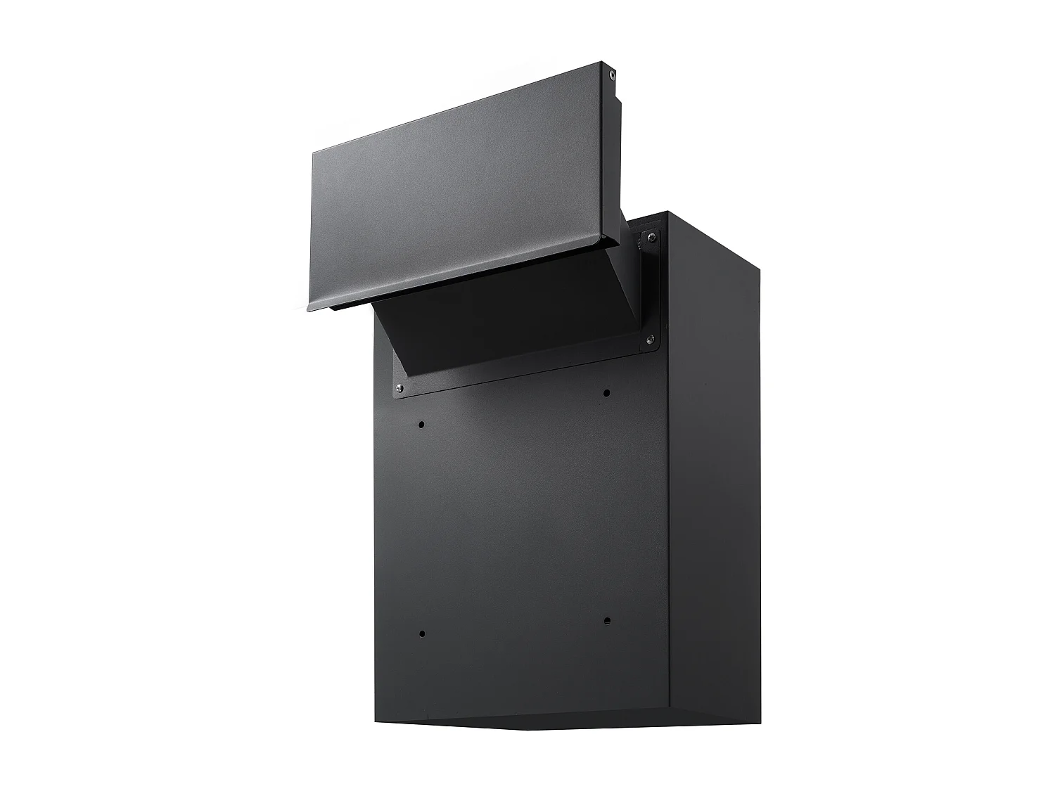 Boîte aux Lettres Murale SucceBuy, Boîte aux Lettres en Acier Robuste avec Serrure à Cod,  31.8 x 16 x 43cm,  Noire - Sécurisée et élégante