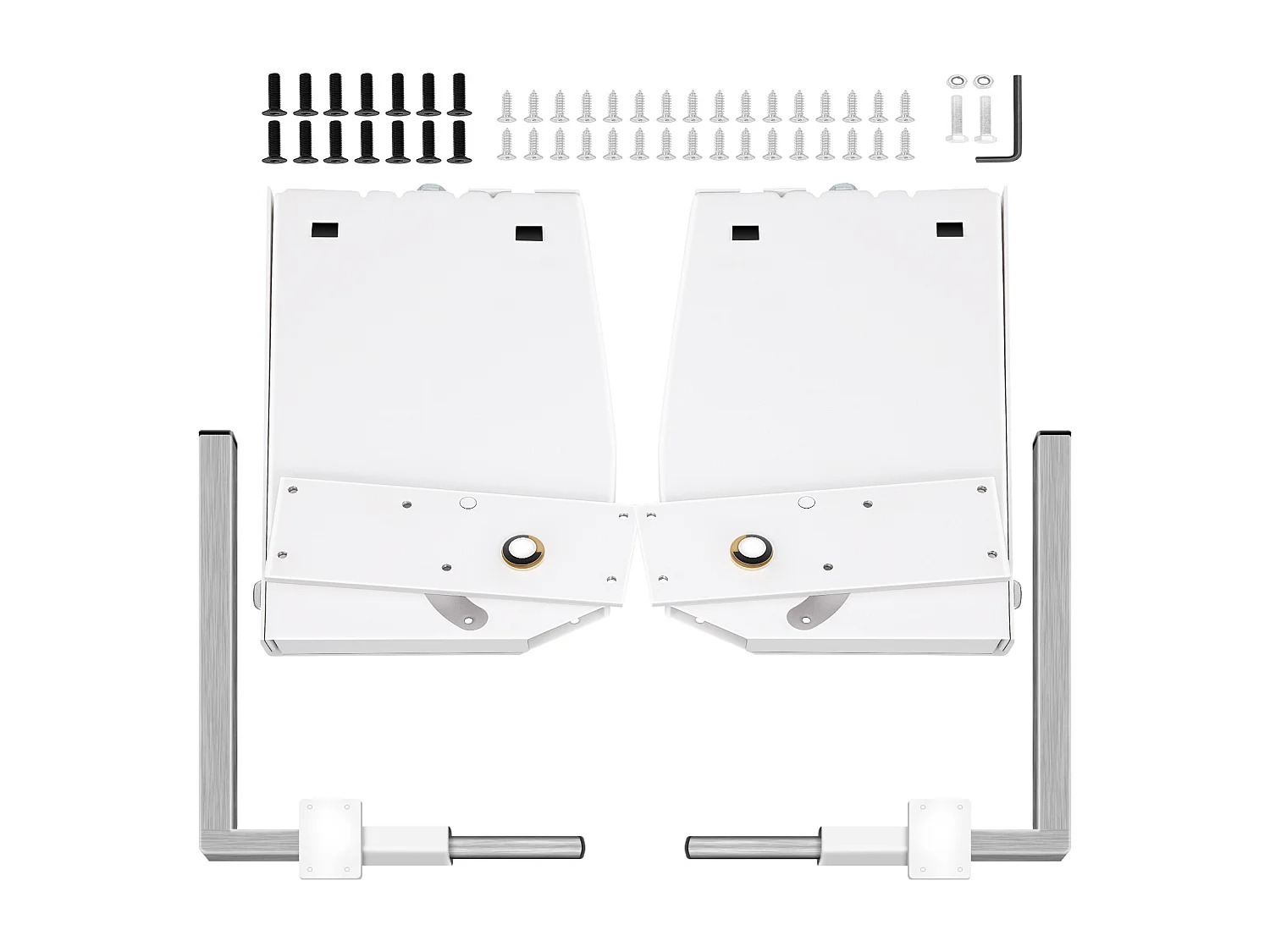 Kit de Quincaillerie de Support Robuste pour Lit Escamotable SucceBuy, Vertical, Quincaillerie de Bricolage