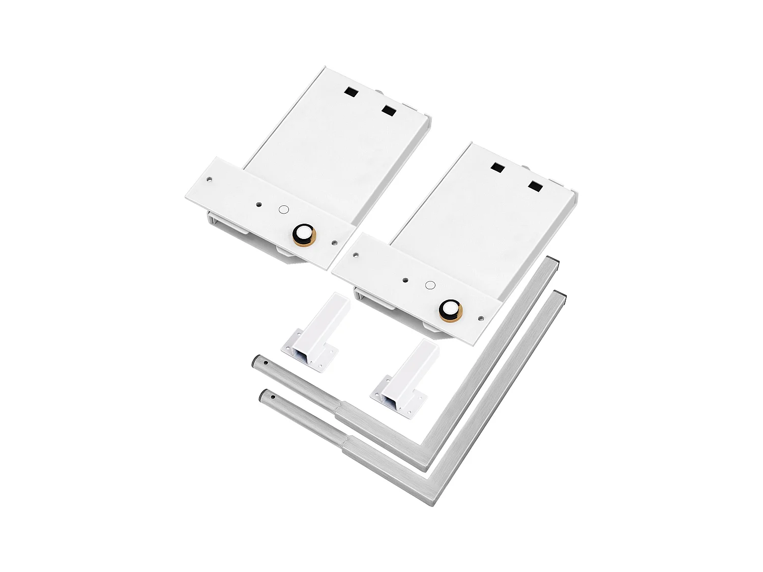 Kit de Quincaillerie de Support Robuste pour Lit Escamotable SucceBuy, Horizontal, pour Lit Double