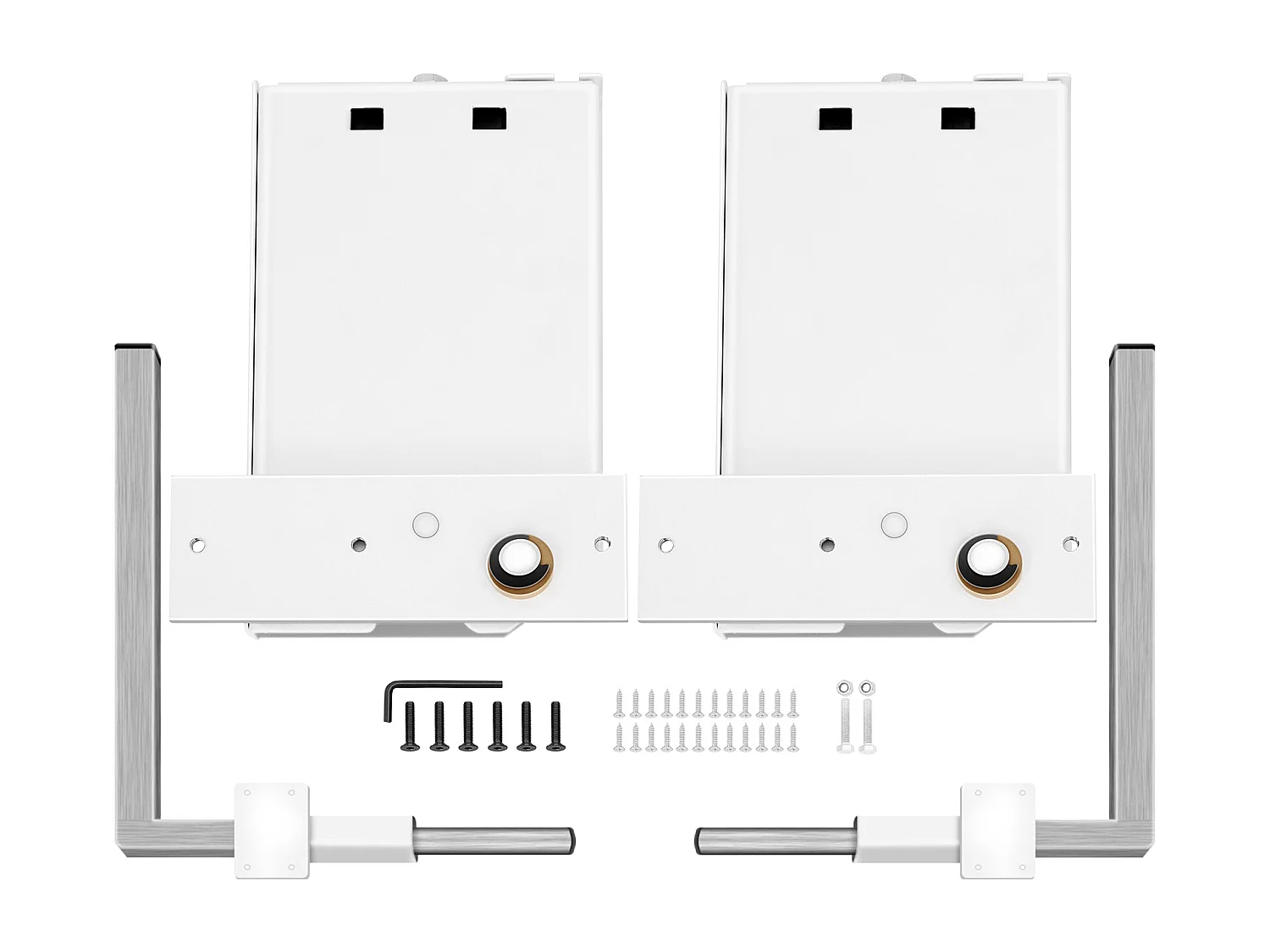 Kit de Quincaillerie de Support Robuste pour Lit Escamotable SucceBuy, Horizontal, pour Lit Double