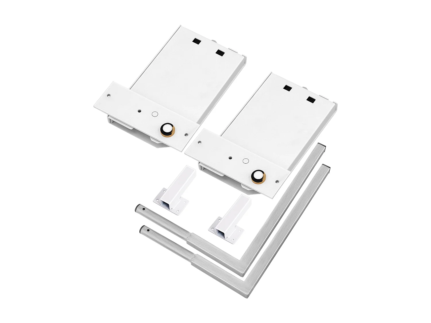 Kit de Quincaillerie de Support Robuste pour Lit Escamotable SucceBuy, Horizontal, pour Lit Double