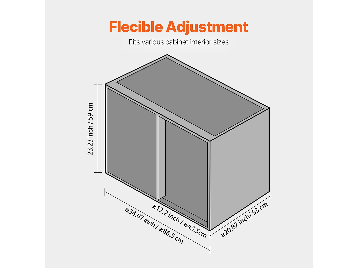Organisateur D'armoire D'angle Aveugle à Gauche SucceBuy, Étagère Pivotante pour Placard d’Angle, 2 Niveaux, Fermeture Douce, Cuisine