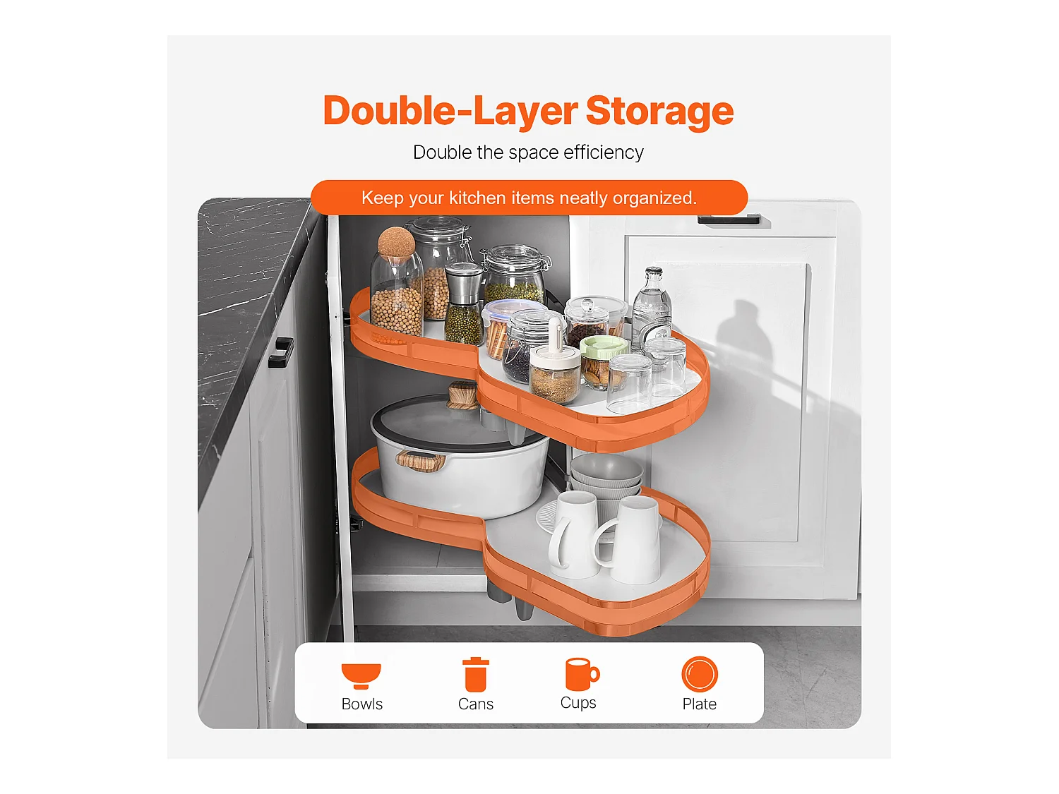 Organisateur D'armoire SucceBuy Organisateur D'armoire D'angle Mort