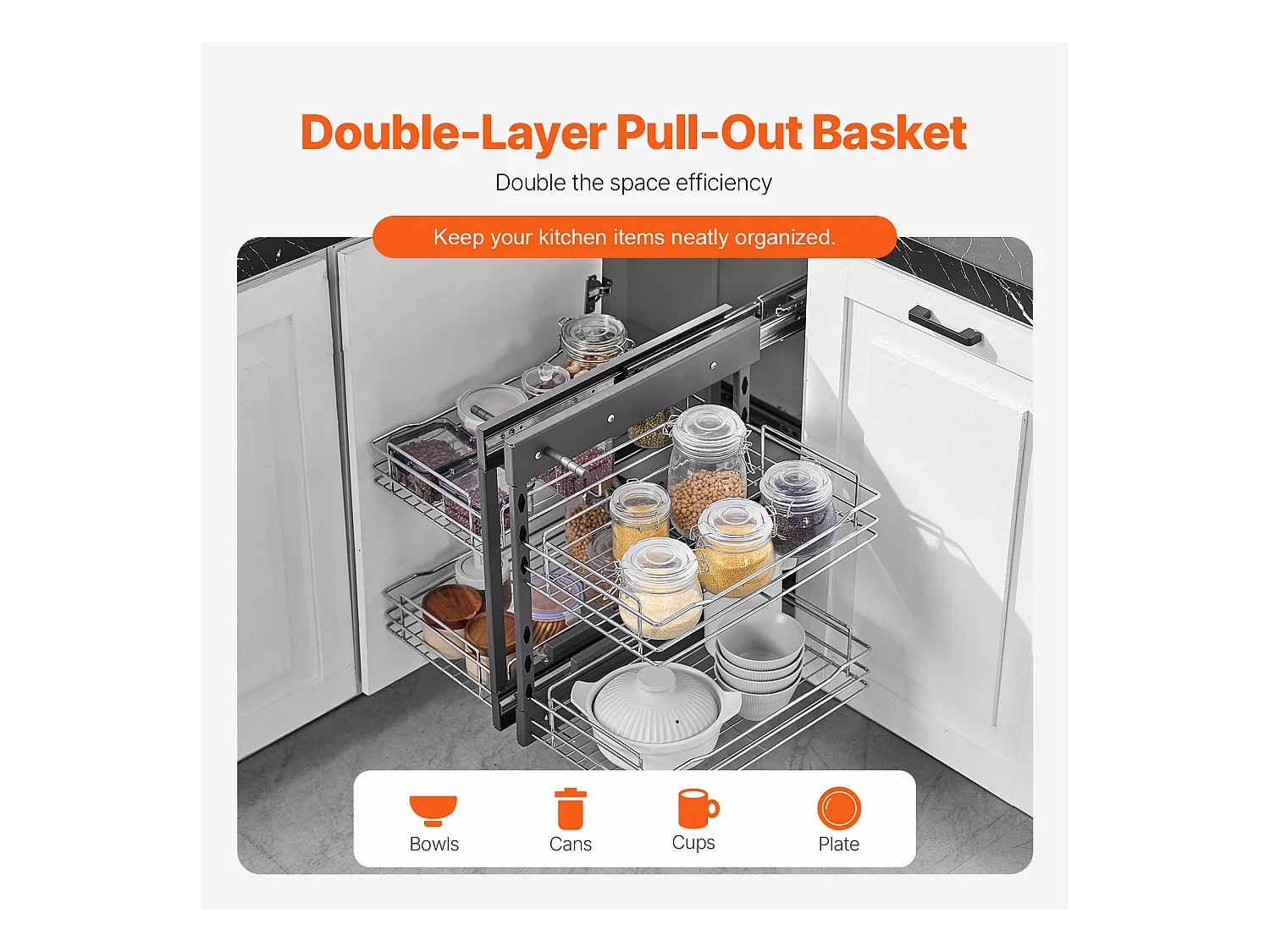 Organisateur D'armoire SucceBuy Organisateur D'angle Mort