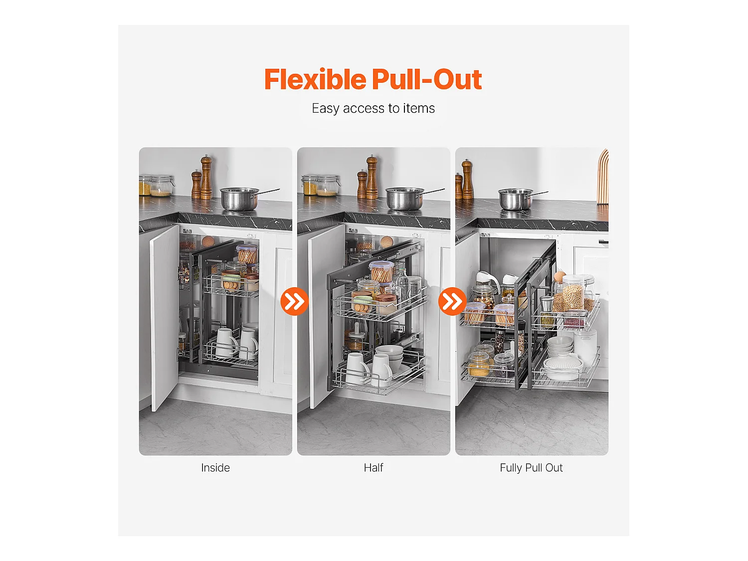 Organisateur D'armoire SucceBuy Organisateur D'angle Mort