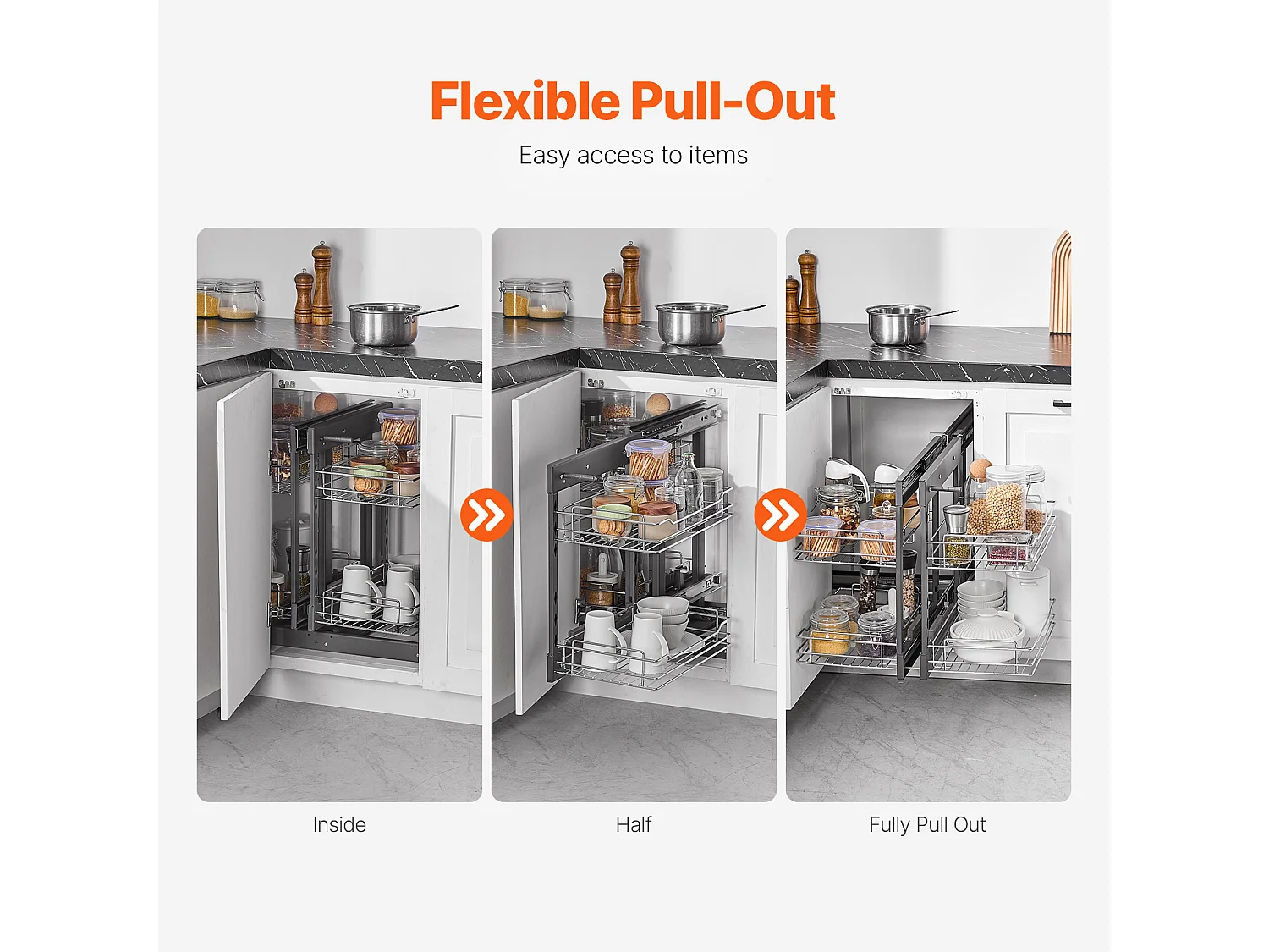 Organisateur D'armoire SucceBuy Organisateur D'angle Mort