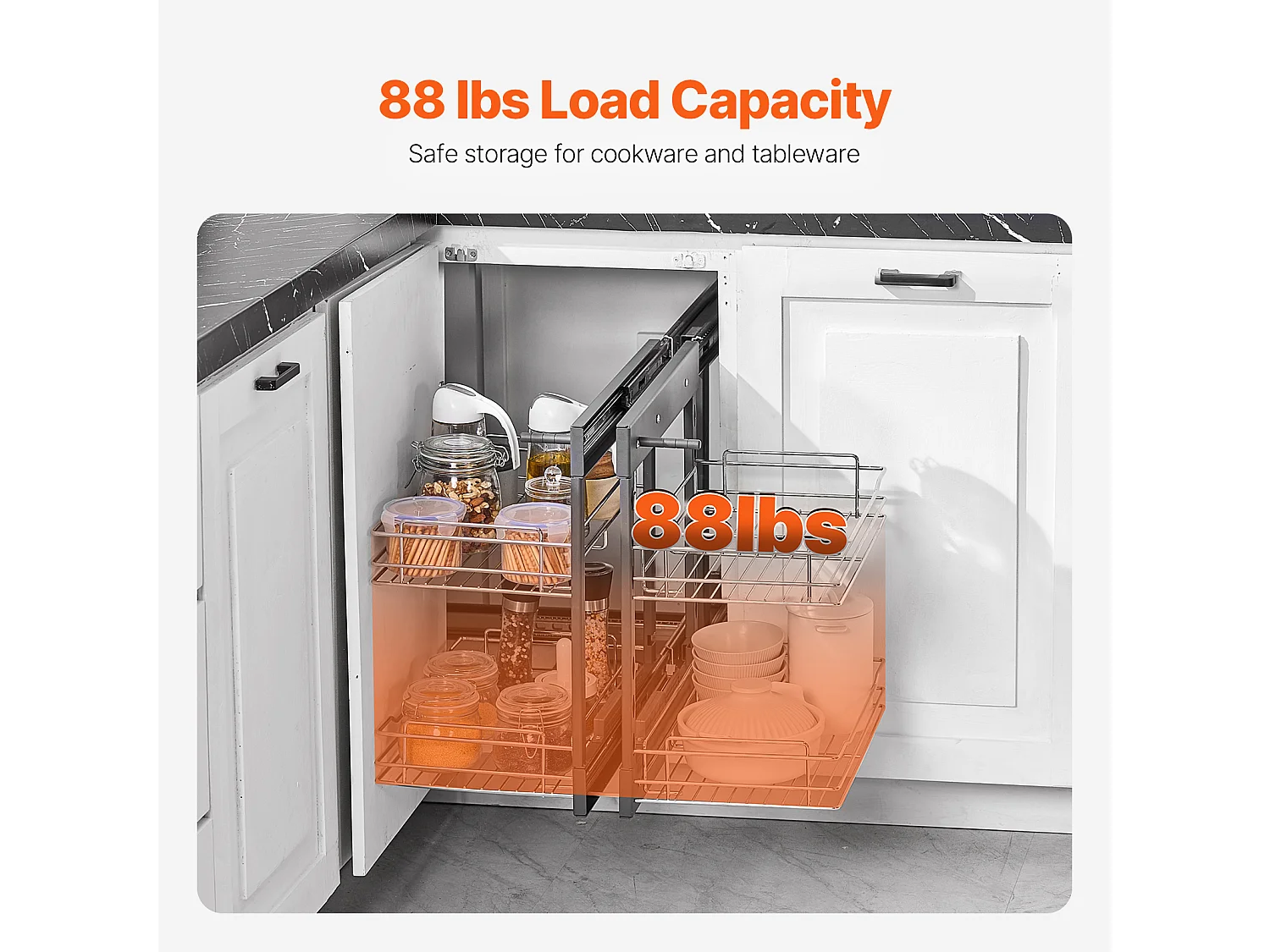 Organisateur D'armoire SucceBuy Organisateur D'angle Mort