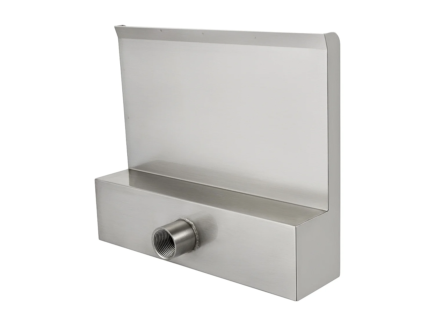 Cascade SucceBuy Lame de Cascade 30CM en Acier Inoxydable pour Déversoir de Cascade Fontaine en Cascade