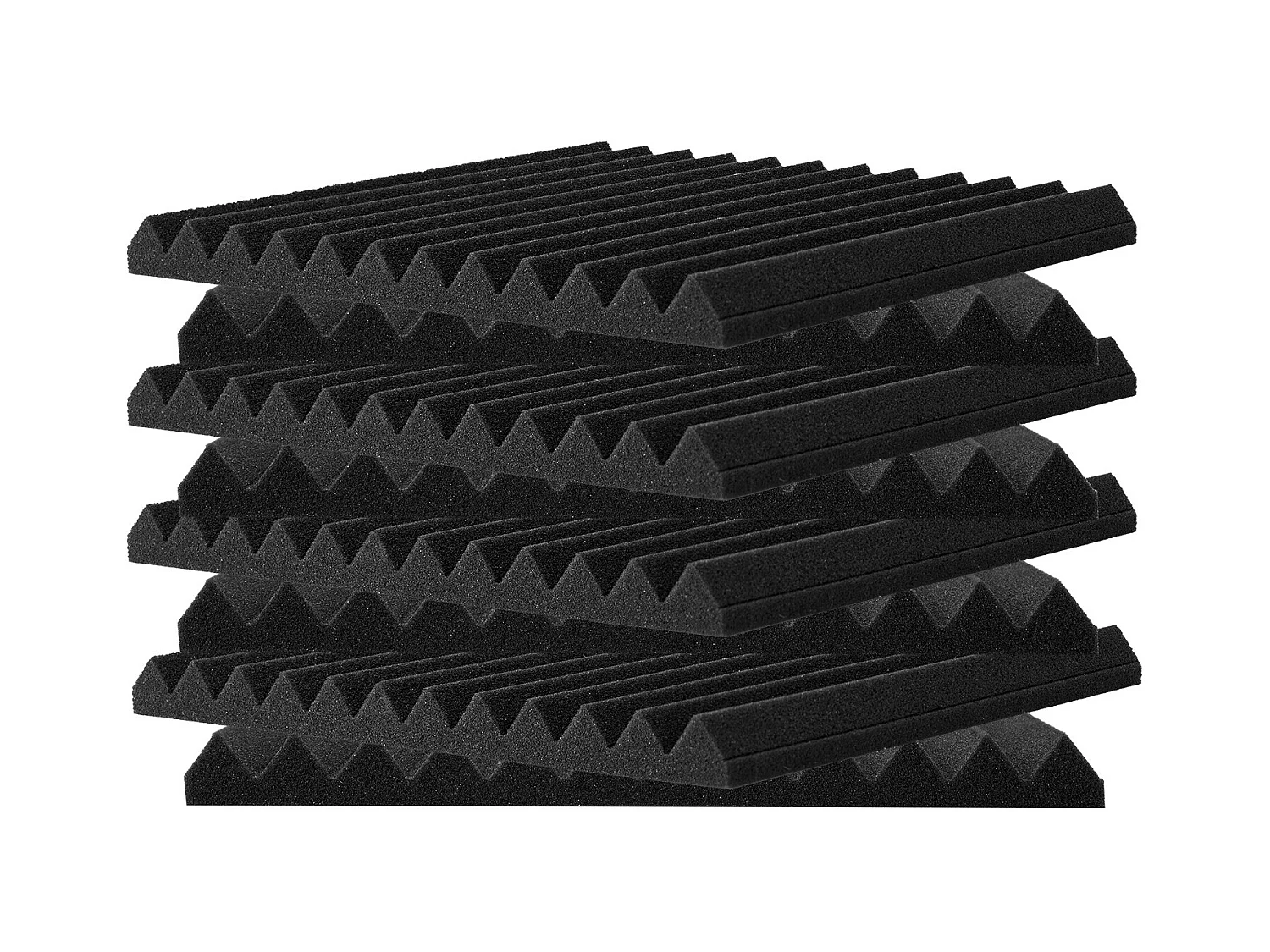 Akoestische Schaamset SucceBuy 52 - paneel 30.48 x 30.48 x 2.54 cm voor Wanden en Plafonds van Studios