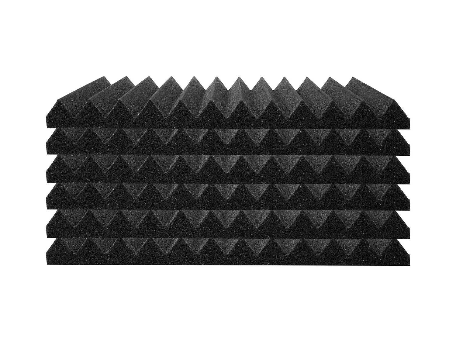 Lot de 52 Panneaux en Mousse Acoustique SucceBuy 30.48 x 30.48 x 2.54 cm pour Murs et Plafonds de Studios