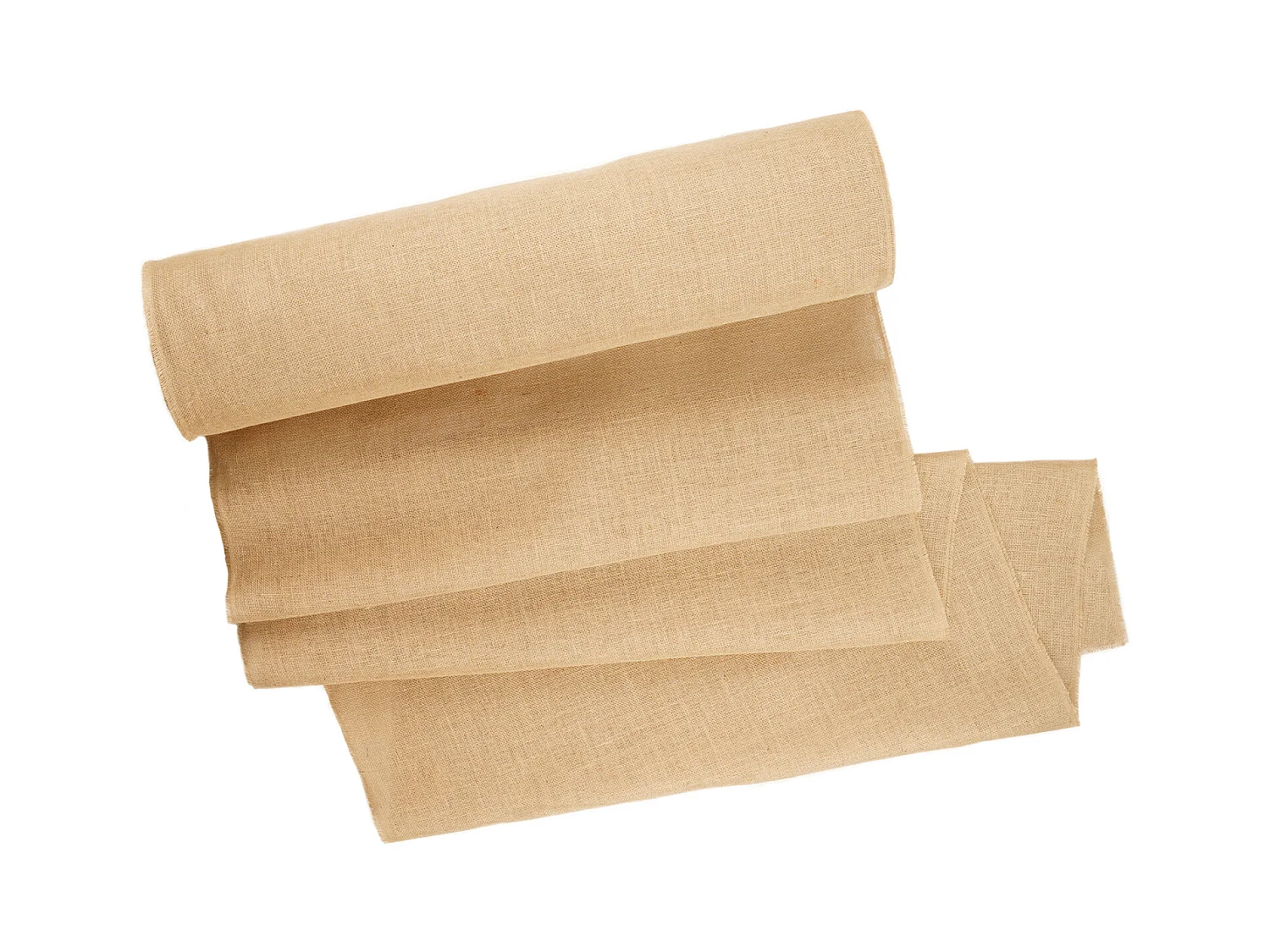 Toile SucceBuy Rouleau de Tissu en Toile de Jute 91.44CM x 4572CM, Idéal pour L'artisanat et Les Plantes