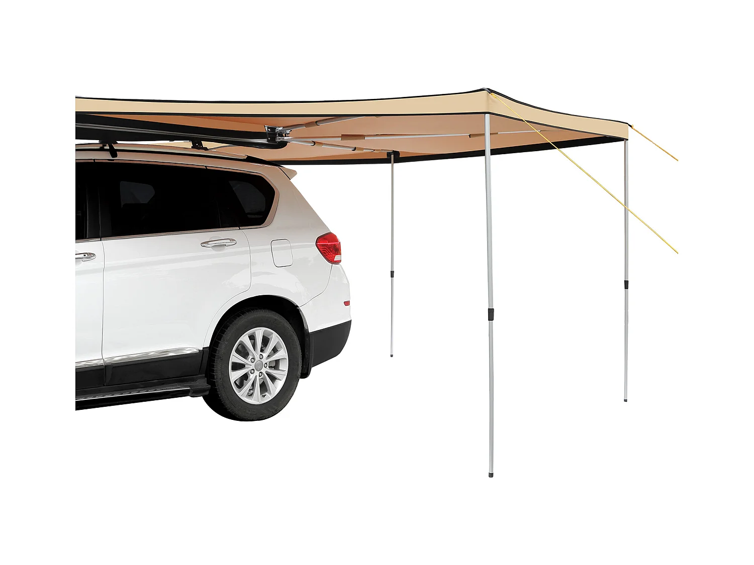 Auvent de Véhicule SucceBuy à 270 Degrés, Hauteur de 250cm Rétractable, UV50+