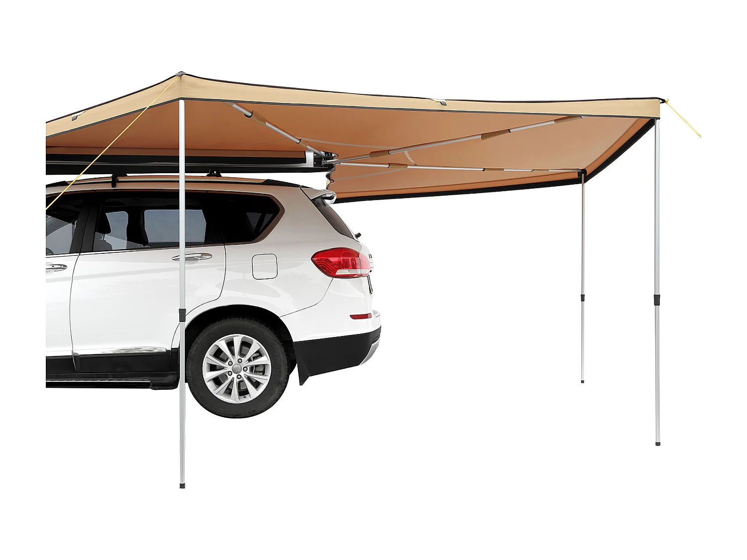 Auvent de Véhicule SucceBuy à 270 Degrés, Hauteur de 250cm Rétractable, UV50+