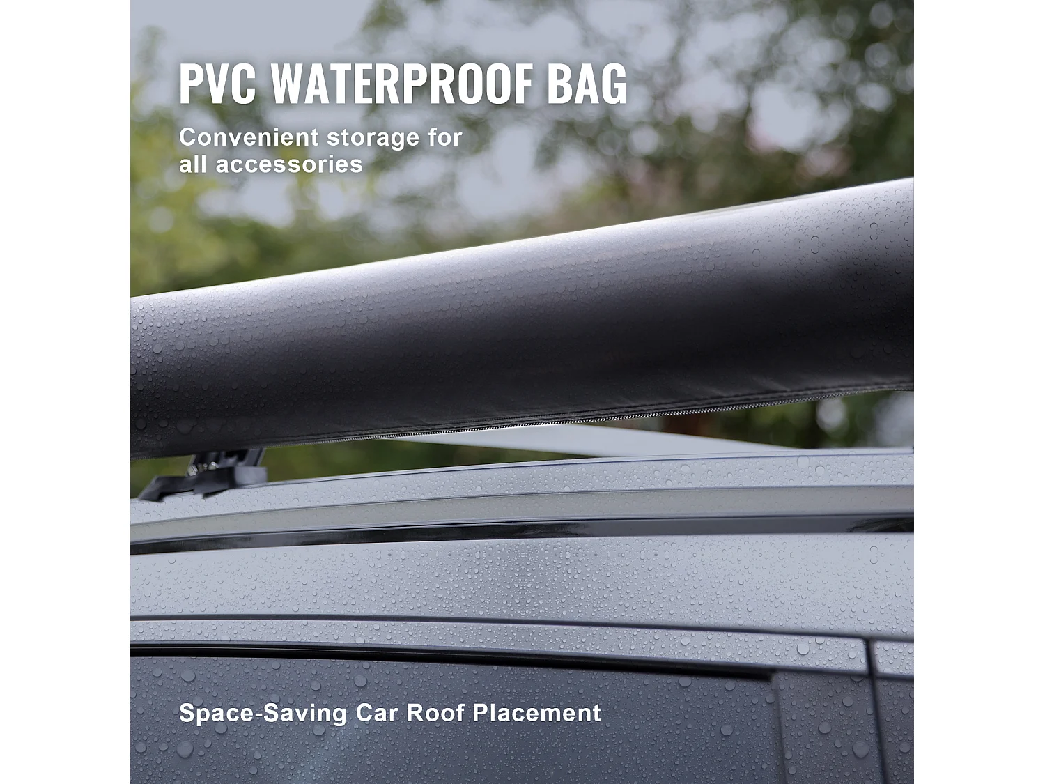 Auvent de Véhicule SucceBuy à 270 Degrés, Hauteur de 250cm Rétractable, UV50+