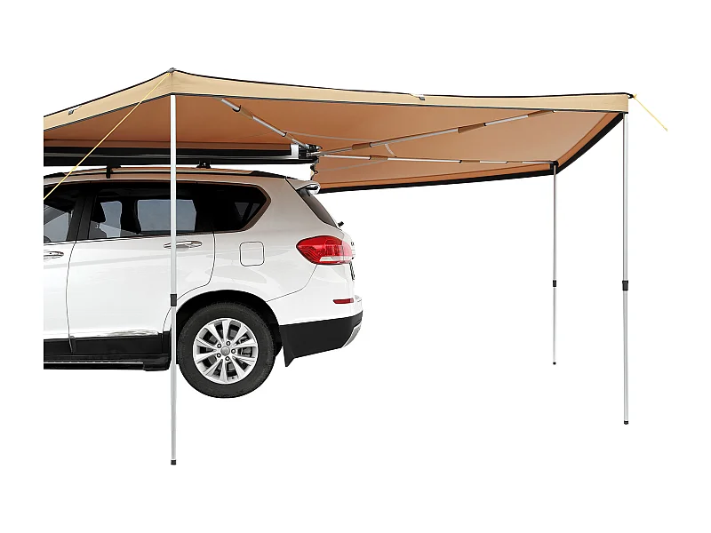 Auvent de Véhicule SucceBuy à 270 Degrés, Hauteur de 250cm Rétractable, UV50+