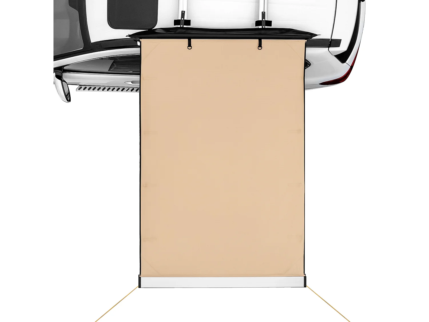 Voertuigluifel SucceBuy, Schaduwdoek 200 cm x 250 cm, PU3000 mm UV50+