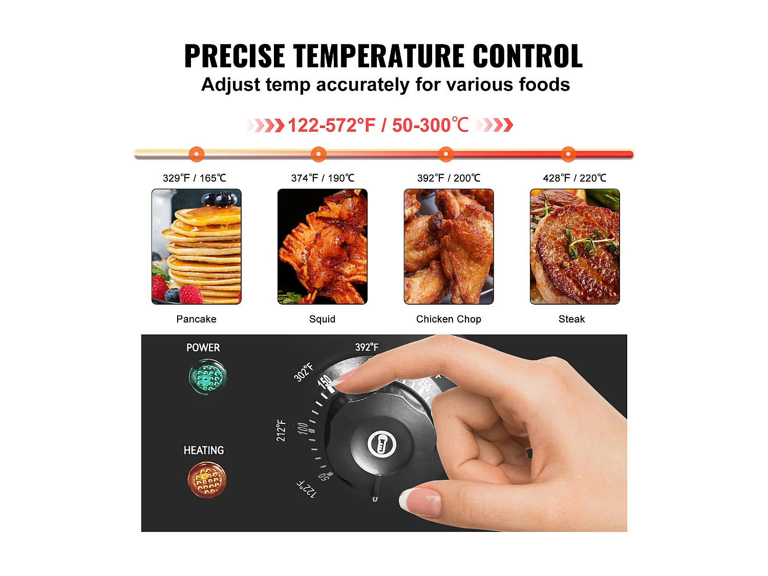 3000W 21" Gril Électrique Commercial SucceBuy, Gril Plat, Plaque Chauffante