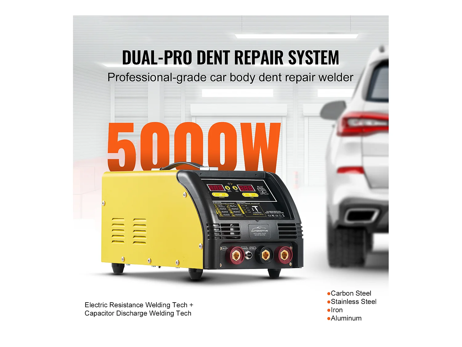 Soudeuse à Goujons SucceBuy Dual Pro 5 kW pour Panneaux Automobiles en Acier et en Aluminium