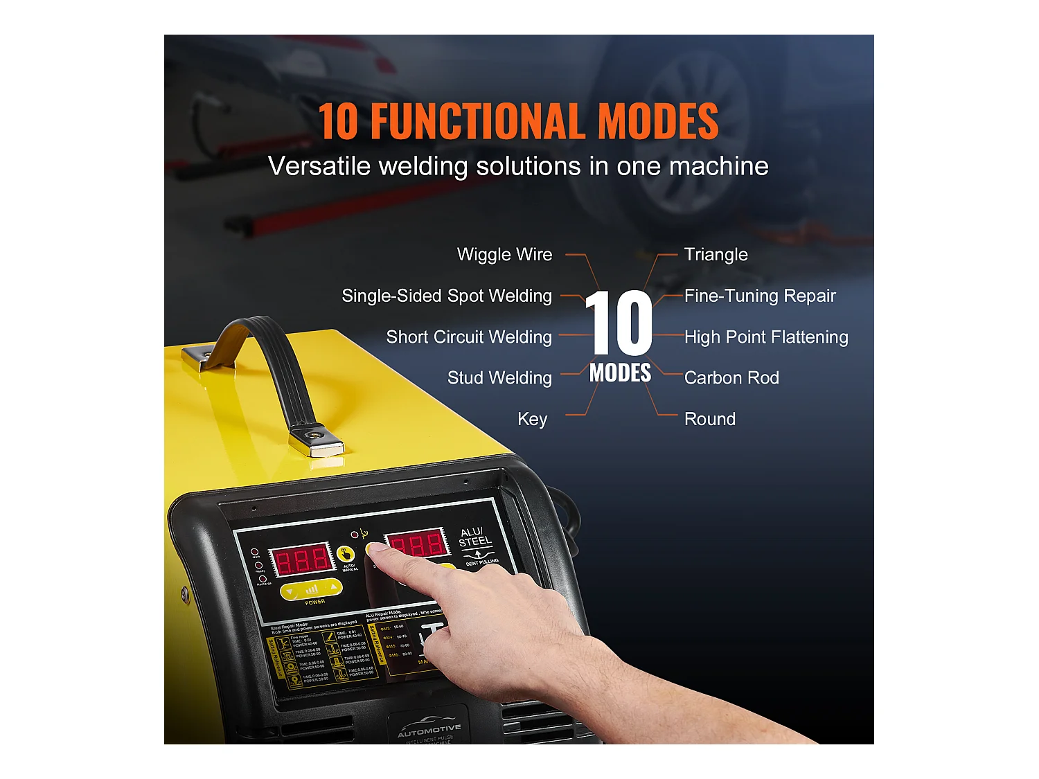 Soudeuse à Goujons SucceBuy Dual Pro 5 kW pour Panneaux Automobiles en Acier et en Aluminium