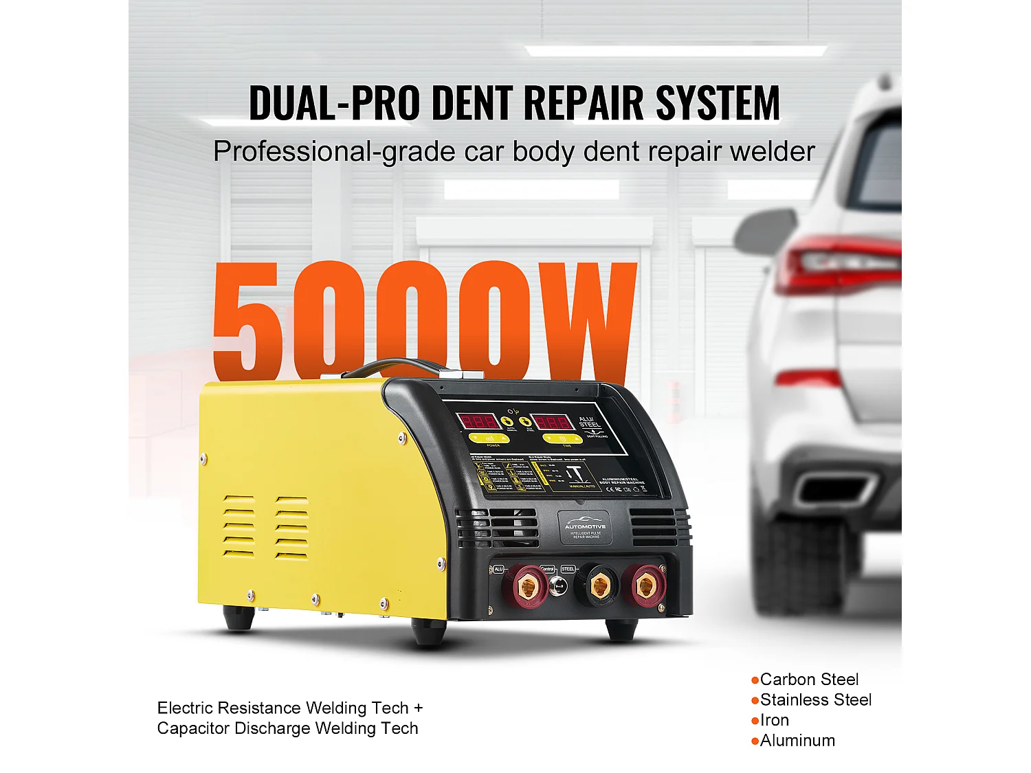 Soudeuse à Goujons SucceBuy Dual Pro 5 kW pour Panneaux Automobiles en Acier et en Aluminium