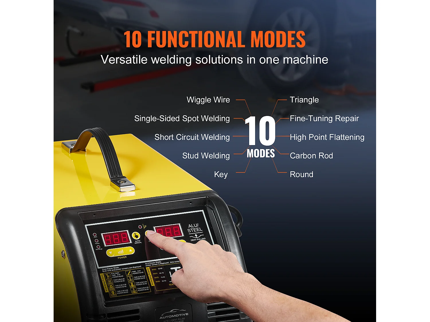 Soudeuse à Goujons SucceBuy Dual Pro 5 kW pour Panneaux Automobiles en Acier et en Aluminium