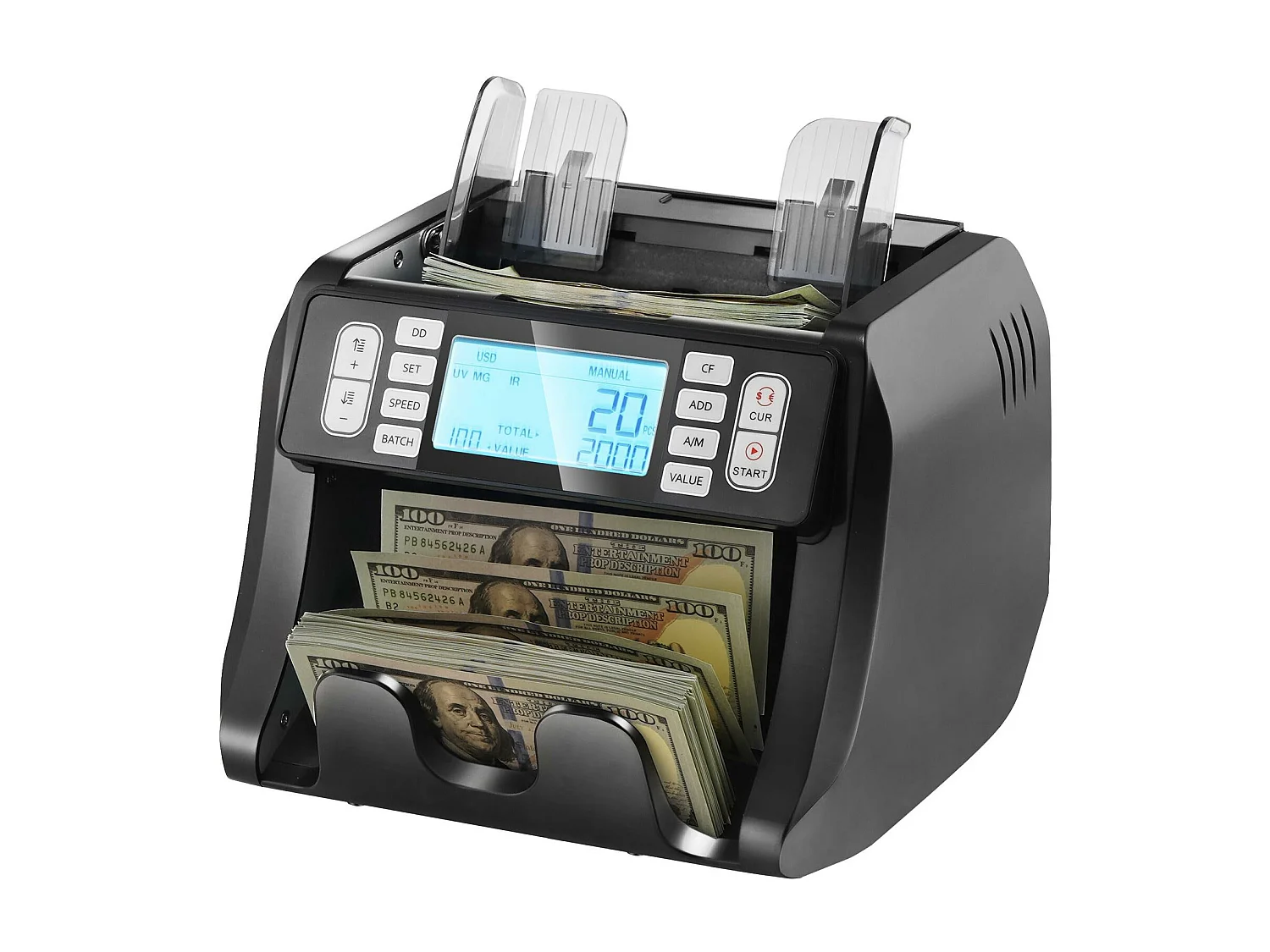 Compteuse de Billets SucceBuy, Compteur de Billets avec Détection UV, MG, IR, DD