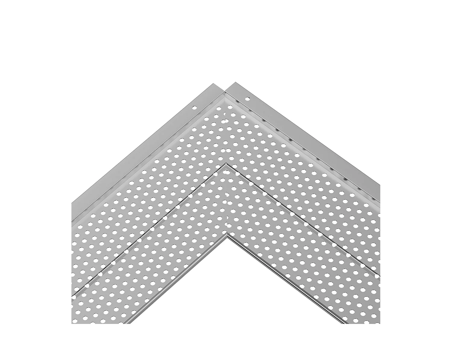 Protège-Gouttière SucceBuy Protège-Gouttière 12,7 cm de Large, 31,8 m de Long, Maille pour la Protection des Feuilles