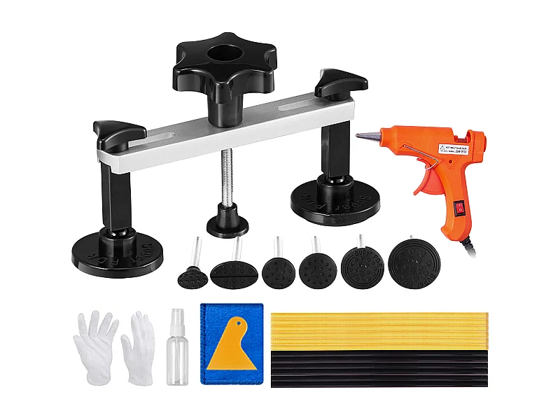 Outil de Débosselage SucceBuy Extracteur de Bosses pour Voiture, Outil de Levage de Pont, Kit de Réparation de Grêle sans Peinture