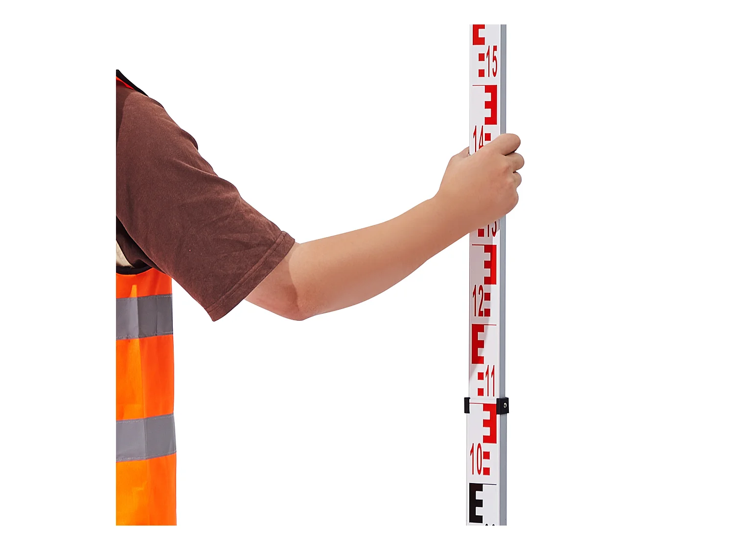 Cana de Medição Telescópica SucceBuy 5M, Escala CM/MM, Nível de Bolha e Bolsa de Transporte