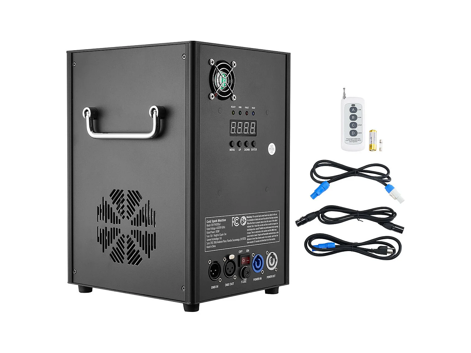 Machine à Étincelles Froides SucceBuy 700 W, 2 à 5 m pour DJ et Événements de Mariage