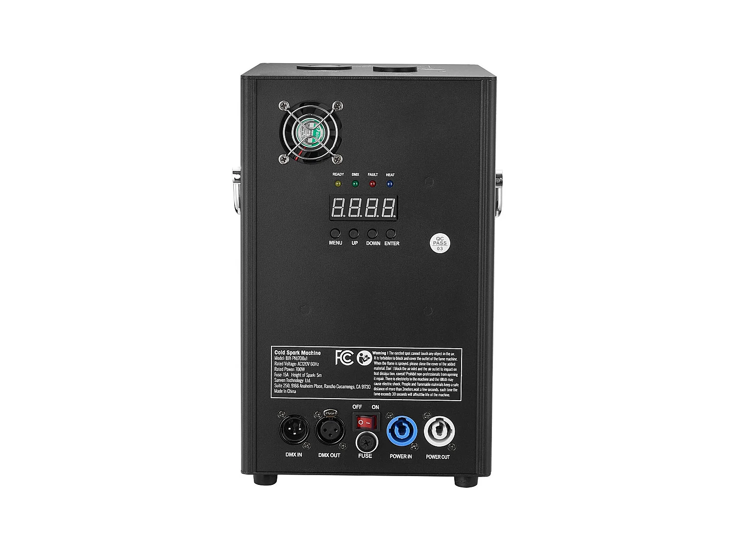 Machine à Étincelles Froides SucceBuy 700 W, 2 à 5 m pour DJ et Événements de Mariage