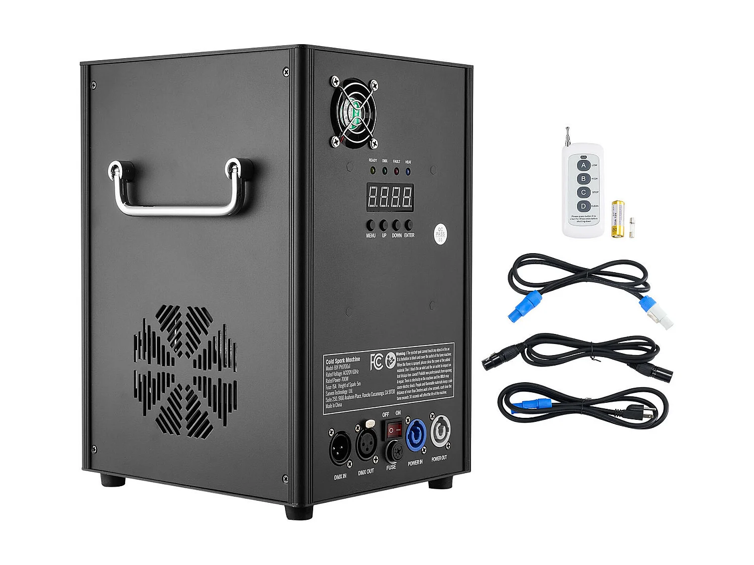 Machine à Étincelles Froides SucceBuy 700 W, 2 à 5 m pour DJ et Événements de Mariage