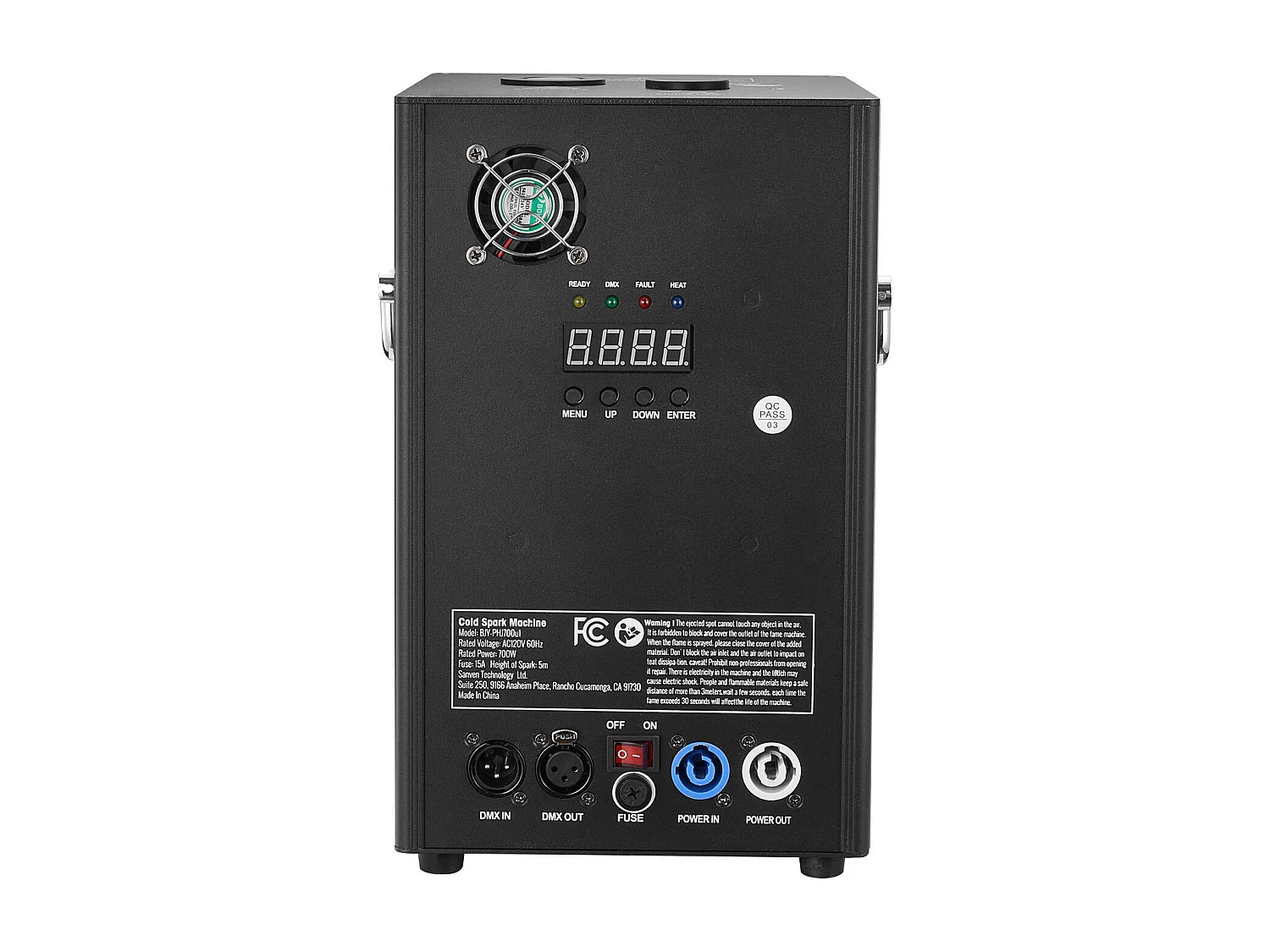 Machine à Étincelles Froides SucceBuy 700 W, 2 à 5 m pour DJ et Événements de Mariage