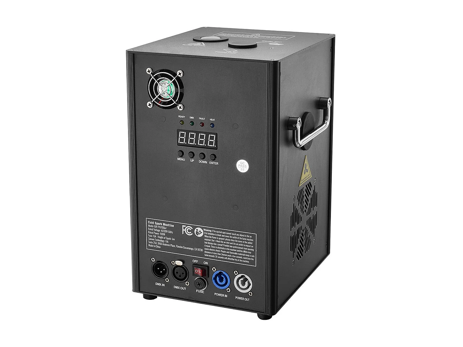 Machine à Étincelles Froides SucceBuy 700 W, 2 à 5 m pour DJ et Événements de Mariage