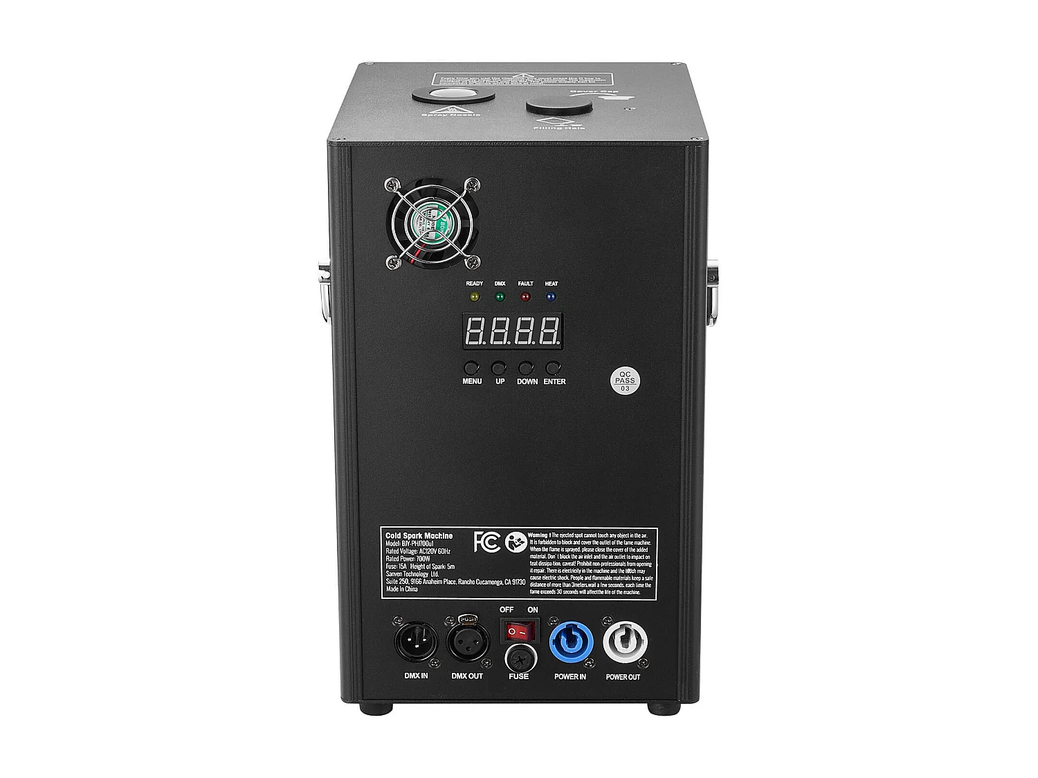 Machine à Étincelles Froides SucceBuy 700 W, 2 à 5 m pour DJ et Événements de Mariage